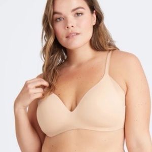 Knix WingWoman Contour Bra Beige very Gently Used 8